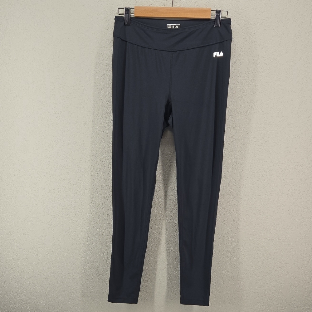Fila Charcoal Gray Performance Leggings Size Medium